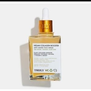 NEW -TRULY BEAUTY - Vegan Collagen Booster Facial Serum - 1.7 oz FULL - NEW